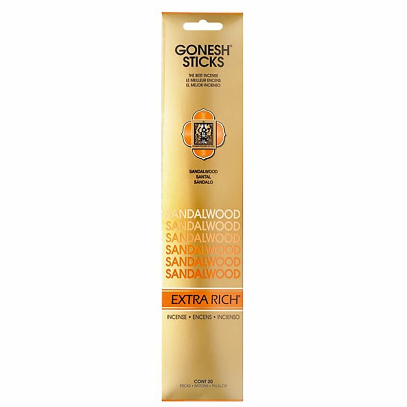 Gonesh Extra Rich Collection - Sandalwood Incense Sticks