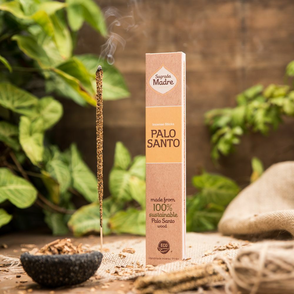 Sagrada Madre Incense Palo Santo for calming and purification