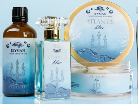 Elysian Soap Shop - Atlantis Blue Aftershave Splash